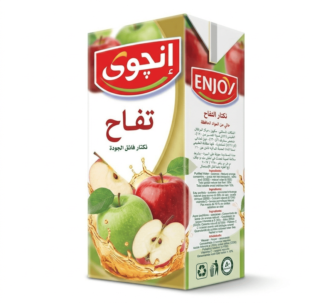 عصير إنجوي تفاح نكتار